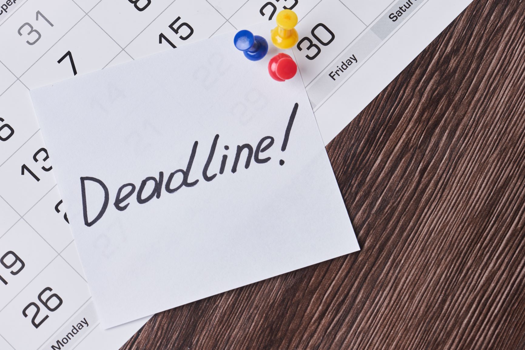 What is a deadline? 'Say no' to late employee deadlines