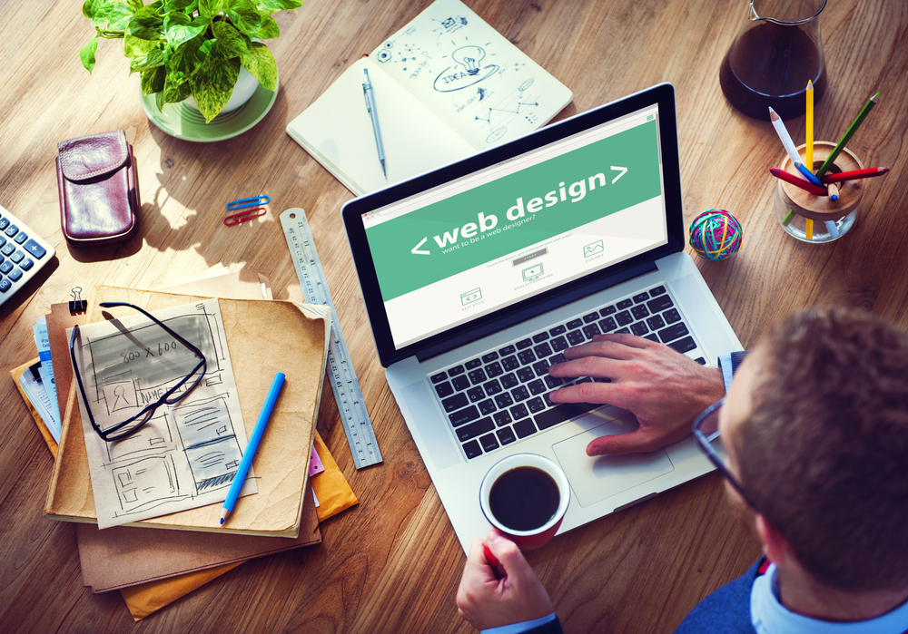 A website designer will build a website and continue to develop it
